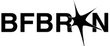 Black 'BFBRKN' logo on a white background
